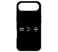 L'égalité est supérieure à la Division Équation Simple Arc-en-Ciel Coque pour iPhone Air