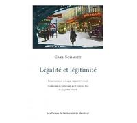 Légalité et légitimité: Présentation et notes par Augustin Simard