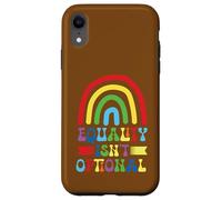 L'égalité n'est Pas facultative Coque pour iPhone XR