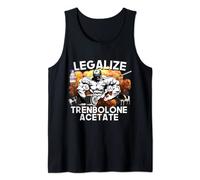 Legalize Trenbolone Acetate Funny Steroid Lover Gym Jim Débardeur