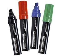 Legamaster 155594 Marqueur Noir, Bleu, Vert, Rouge - 1 Unité - Couleur Assortie
