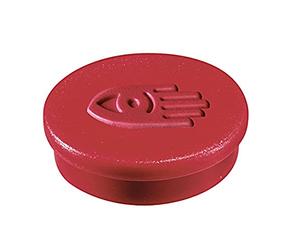 Legamaster 1812 02 Pack de 10 Aimants ronds 30 mm Rouge
