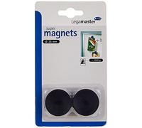 Legamaster 1814 01 Pack de 10 Aimants ronds 35 mm Noir