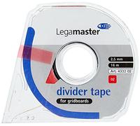 Legamaster Bande de séparation pour tableau de planification – 2,5 mm x 16 m – Rouge
