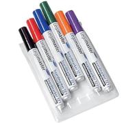Legamaster 7-110096 Pack de 6 marqueurs de couleur pour tableau TZ 1 (Import Allemagne)