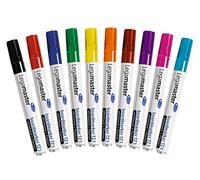 Legamaster 7-110099 Pack de 10 marqueurs de couleur pour tableau TZ 1