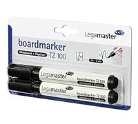 Legamaster 7-110501-2 Marqueur tz100, rechargeable, 1,5-3 mm, 2 Pièces en emballage SB Noir