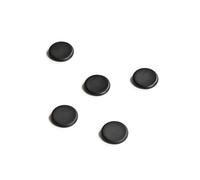 Legamaster Aimant rond 30 mm Noir - Lot de 5
