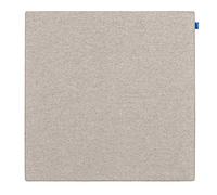 Legamaster Board-Up Tableau d'affichage acoustique XL avec surface textile - Absorption acoustique pour améliorer l'acoustique dans les pièces - Beige doux - 75 x 75 cm - Pour montage mural