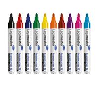 Legamaster 7-110099 Pack de 10 marqueurs de couleur pour tableau TZ 1