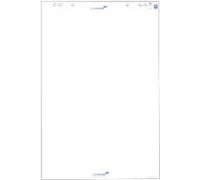 Legamaster Flipchart bloc de papier vierge 5pcs - 650 mm - 980 mm - 4,5 kg - 125 mm - 665 mm - 125 mm (7-156000)