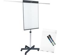 LEGAMASTER Flipchart pro mobile pied en étoile Surface du tableau blanc en bois laqué (7-153310)