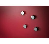 Legamaster Glassboard Magnet - Argent (lot de 6)