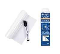 Magic-Chart, tableau blanc, rouleau A4, 200 x 300 mm, 25 feuilles, blanc