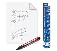 Feuille électrostatique repositionnable Magic-Chart 60 x 80 cm - 25 feuilles - blanc