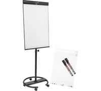 Legamaster Paperboard mobile SKETCH PRO (l x H x P) 680 x 2050 x 640 mm effaçable, inscriptible, réglable en hauteur, Porte-bloc fourni 7-153610