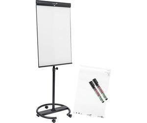 Legamaster Paperboard mobile SKETCH PRO (l x H x P) 680 x 2050 x 640 mm effaçable, inscriptible, réglable en hauteur, Porte-bloc fourni 7-153610