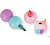 Legami - 3 vaut mieux que 1 - Surligneurs - Couleurs Pastel - Licorne - MUMA0001