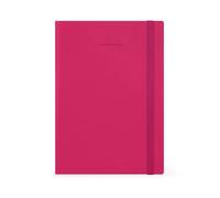 Legami - Agenda de l'enseignant Large, Raspberry, Agenda hebdomadaire, 13 mois, d'août 2025 à août 2026, planification pédagogique, registre classe, horaire, calendrier scolaire, 17 x 24 cm