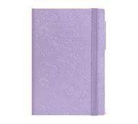 Legami - Agenda hebdomadaire 2025-2026, Mystic Lilac, édition spéciale, 16 mois moyen, journal de septembre 2025 à décembre 2026, fermeture par élastique, papier certifié FSC, 12 x 18 cm