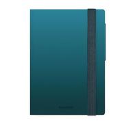 Legami - Agenda hebdomadaire 2026-2027, Deep Teal, 16 mois, petit format, agenda de septembre 2026 à décembre 2027, avec carnet, papier certifié FSC, avec agenda mensuel, 9,5 x 13,5 cm