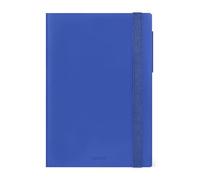 Legami - Agenda hebdomadaire 2026-2027, Eclectic Blue, 16 mois, format moyen, agenda de septembre 2026 à décembre 2027, fermeture à élastique, papier certifié FSC, avec agenda mensuel, 12 x 18 cm