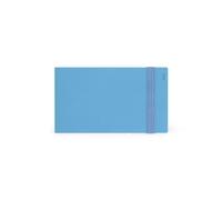 Legami - Agenda hebdomadaire à album petit, rétro bleu, 13 mois, de janvier 2026 à janvier 2027, format horizontal, fermeture avec élastique, poche finale, carnet d'adresses amovible, 14 x 8 cm