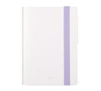LEGAMI - Agenda hebdomadaire Mini 2025, 12 Mois Mini, carnet d'adresses Inclus, Fermeture avec élastique, Journal de Janvier 2025 à décembre 2025, en Papier FSC certifié, 8 x 11 cm, Moonglow