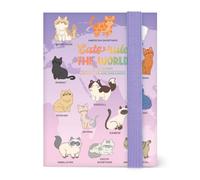 Legami - Agenda hebdomadaire Mini 2027, Kitty, 12 mois, 8 x 11 cm