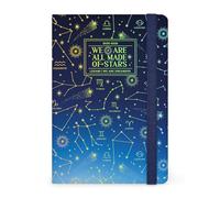 Legami - Agenda hebdomadaire photographique 2025-2026, Stars, 16 mois moyen, Agenda de septembre 2025 à décembre 2026, fermeture par élastique, papier certifié FSC, 12 x 18 cm