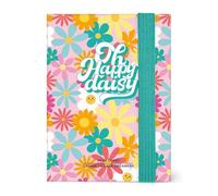 Legami - Agenda hebdomadaire photographique Mini 2026, Daisy, 12 mois, carnet d'adresses inclus, fermeture avec élastique, journal de janvier 2026 à décembre 2026, en papier FSC certifié, 8 x 11 cm