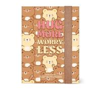 Legami - Agenda hebdomadaire photographique Mini 2026, Teddy Bear, 12 mois, carnet d'adresses inclus, fermeture avec élastique, de janvier 2026 à décembre 2026, en papier FSC certifié, 8 x 11 cm
