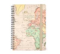 Legami - Agenda hebdomadaire Spiralata Large 2026, Travel, 12 mois large, fermeture avec élastique, journal de janvier 2026 à décembre 2026, en papier FSC certifié, 15 x 21 cm