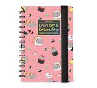 Legami - Agenda hebdomadaire Spiralata Small 2026, Sushi Cat, 12 mois petit, fermeture avec élastique, journal de janvier 2026 à décembre 2026, en papier FSC certifié, 8,5 x 13 cm