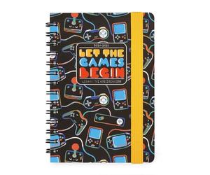 Legami - Agenda hebdomadaire spiralé petit, 12 mois, journal de janvier 2025 à décembre 2025, planificateur pliable 2025/2026, fermeture avec élastique, poche finale, carnet d'adresses, 8,5 x 13 cm,