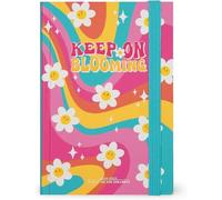 Legami - Agenda journalier 2024-2025 Floral, 16 mois moyen, journal de septembre 2024 à décembre 2025, fermeture avec élastique, papier certifié FSC, planificateur mensuel, 12 x 18 cm, Daisy