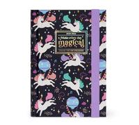 Legami - Agenda journalier 2024-2025 Licorne, 16 mois petit, journal de septembre 2024 à décembre 2025, fermeture par élastique, papier certifié FSC, planificateur mensuel, 9,5 x 13,5 cm, licorne