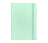 Legami - Agenda journalier 2025-2026, Pastel Mint, 16 mois moyen, Agenda septembre 2025 à décembre 2026, fermeture élastique, papier certifié FSC, avec planning mensuel, 12 x 18 cm