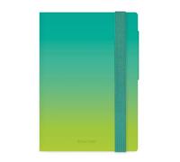 Legami - Agenda journalier 2026-2027, Shades of Green, 16 mois, petit format, agenda de septembre 2026 à décembre 2027, fermeture à élastique, papier certifié FSC, avec agenda mensuel, 9,5 x 13,5 cm