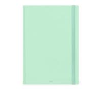 Legami - Agenda journalier Maxi 2026, Pastel Mint, 13 mois Maxi, fermeture avec élastique, janvier 2026 - décembre 2026 et planificateur janvier 2027, en papier FSC certifié, 19,5 x 26,5 cm