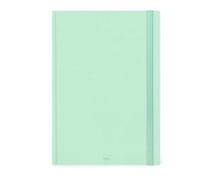 Legami - Agenda journalier Maxi 2026, Pastel Mint, 13 mois Maxi, fermeture avec élastique, janvier 2026 - décembre 2026 et planificateur janvier 2027, en papier FSC certifié, 19,5 x 26,5 cm