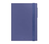 LEGAMI - Agenda journalier moyen 2026, Future Dusk, 12 mois moyen, fermeture avec élastique, journal de janvier 2026 à décembre 2026, en papier FSC certifié, 12 x 18 cm