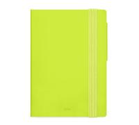 LEGAMI - Agenda journalier petit 2026, Chartreuse, 12 mois petit, fermeture avec élastique, journal de janvier 2026 à décembre 2026, en papier FSC certifié, 9,5 x 13,5 cm