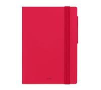 LEGAMI - Agenda journalier petit 2026, Cherry Bomb, 12 mois petit, fermeture avec élastique, journal de janvier 2026 à décembre 2026, en papier FSC certifié, 9,5 x 13,5 cm