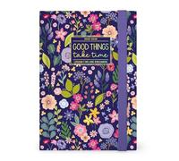 Legami - Photo Daily Planner 2025-2026, Flowers, 16 mois Medium, Agenda septembre 2025 à décembre 2026, Fermeture élastique, Papier certifié FSC, 12 x 18 cm