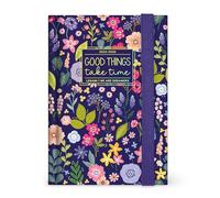 Legami - Photo Agenda journalier 2025-2026, Flowers, 16 mois Small, Agenda septembre 2025 à décembre 2026, fermeture élastique, papier certifié FSC, 9,5 x 13,5 cm