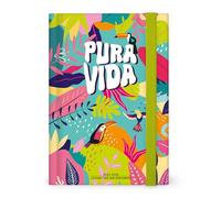 Legami - Photo Daily Planner 2025-2026, Pura Vida, 16 mois Medium, Agenda septembre 2025 à décembre 2026, Fermeture élastique, Papier certifié FSC, 12 x 18 cm