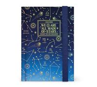 Legami - Photo Agenda journalier 2025-2026, Stars, 16 mois Small, Agenda septembre 2025 à décembre 2026, fermeture élastique, papier certifié FSC, 9,5 x 13,5 cm