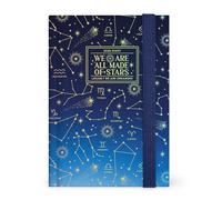 Legami - Agenda journalier photographique petit 2026, étoiles, 12 mois, fermeture avec élastique, journal de janvier 2026 à décembre 2026, en papier FSC certifié, 9,5 x 13,5 cm