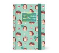 Legami - Agenda journalier photographique petit 2026, Hedgehog, 12 mois, fermeture avec élastique, journal de janvier 2026 à décembre 2026, en papier FSC certifié, 9,5 x 13,5 cm